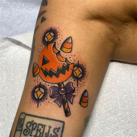 halloween themed feminine halloween tattoos|Womens halloween tattoos